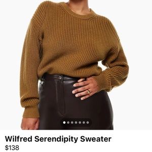 Wilfred / Aritzia serendipity Sweater size small